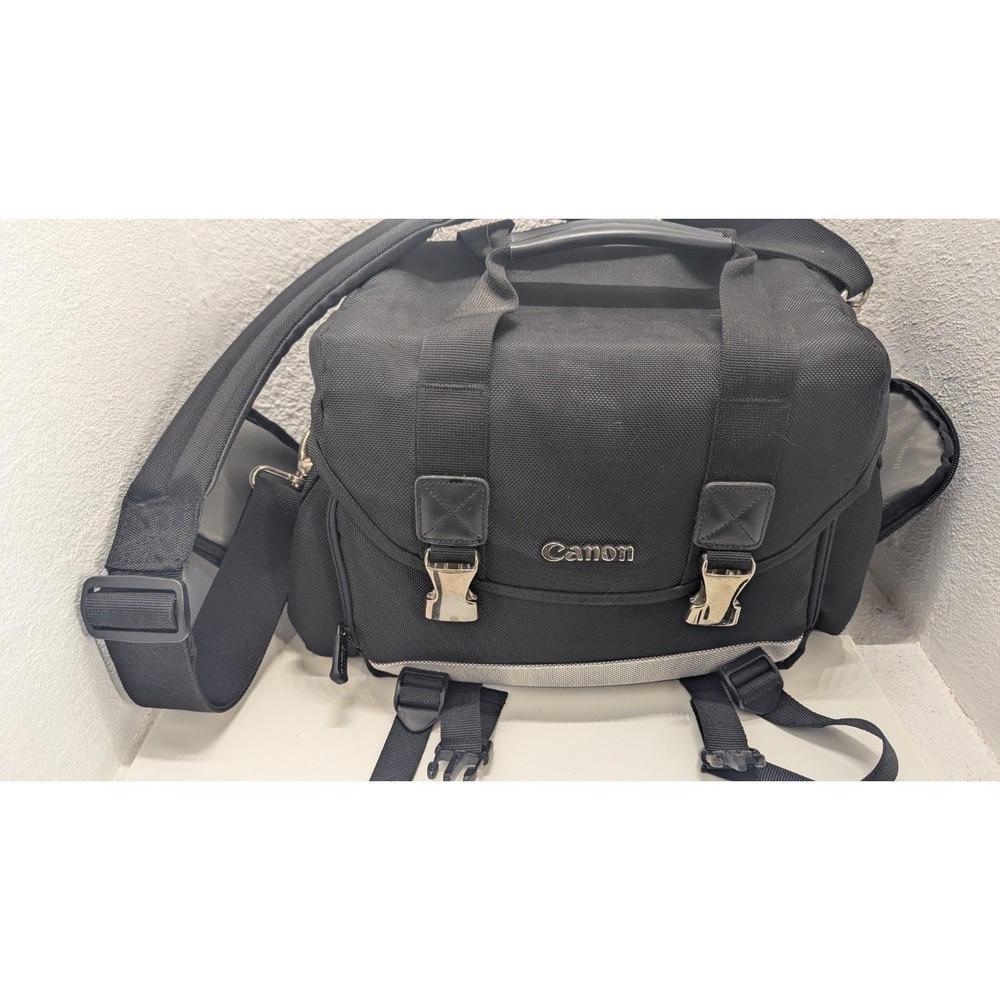 Camera Canon Camera Bag Travel  Shoulder Strap Several Pockets Metal Clips‎